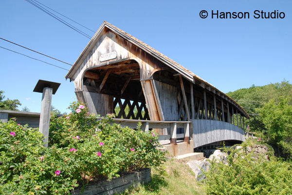 Ashland, NH - Squam River Bridge - End - Summer